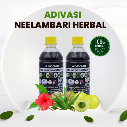 NEELAMBAR ADIVASI HERBAL HAIR OIL🌿