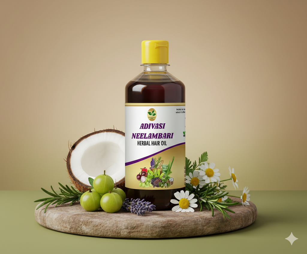 Adivasi Neelambari Herbal Hair Oil 🌿