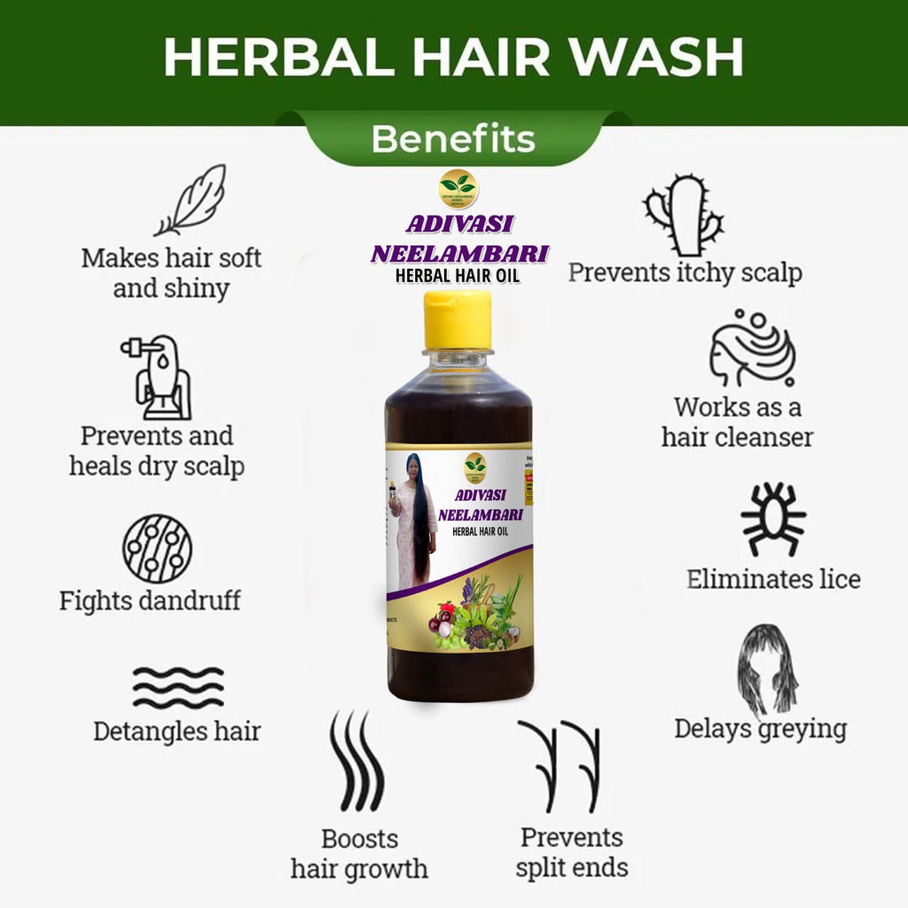 Adivasi Neelambari Herbal Hair Oil 🌿