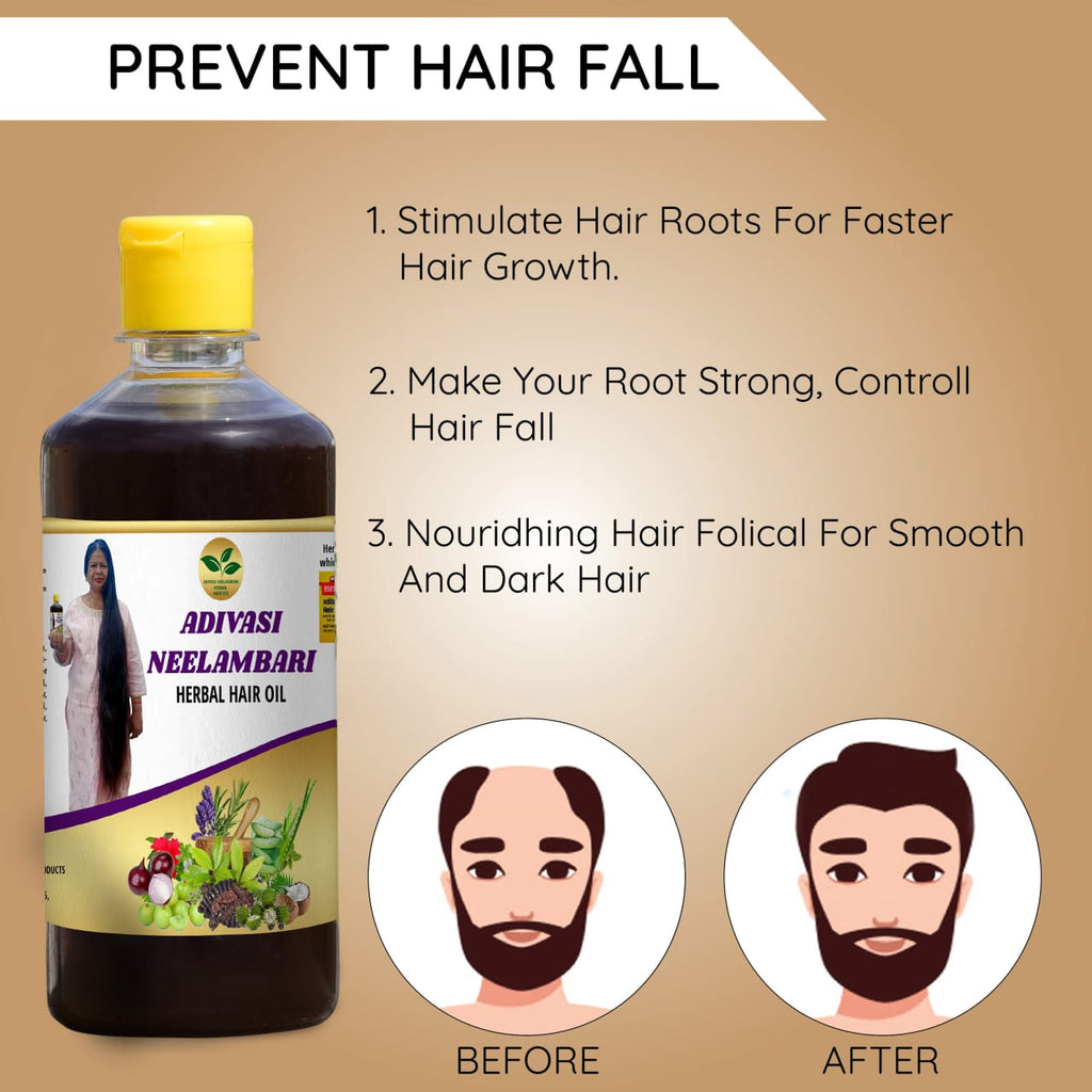 Adivasi Neelambari Herbal Hair Oil 🌿