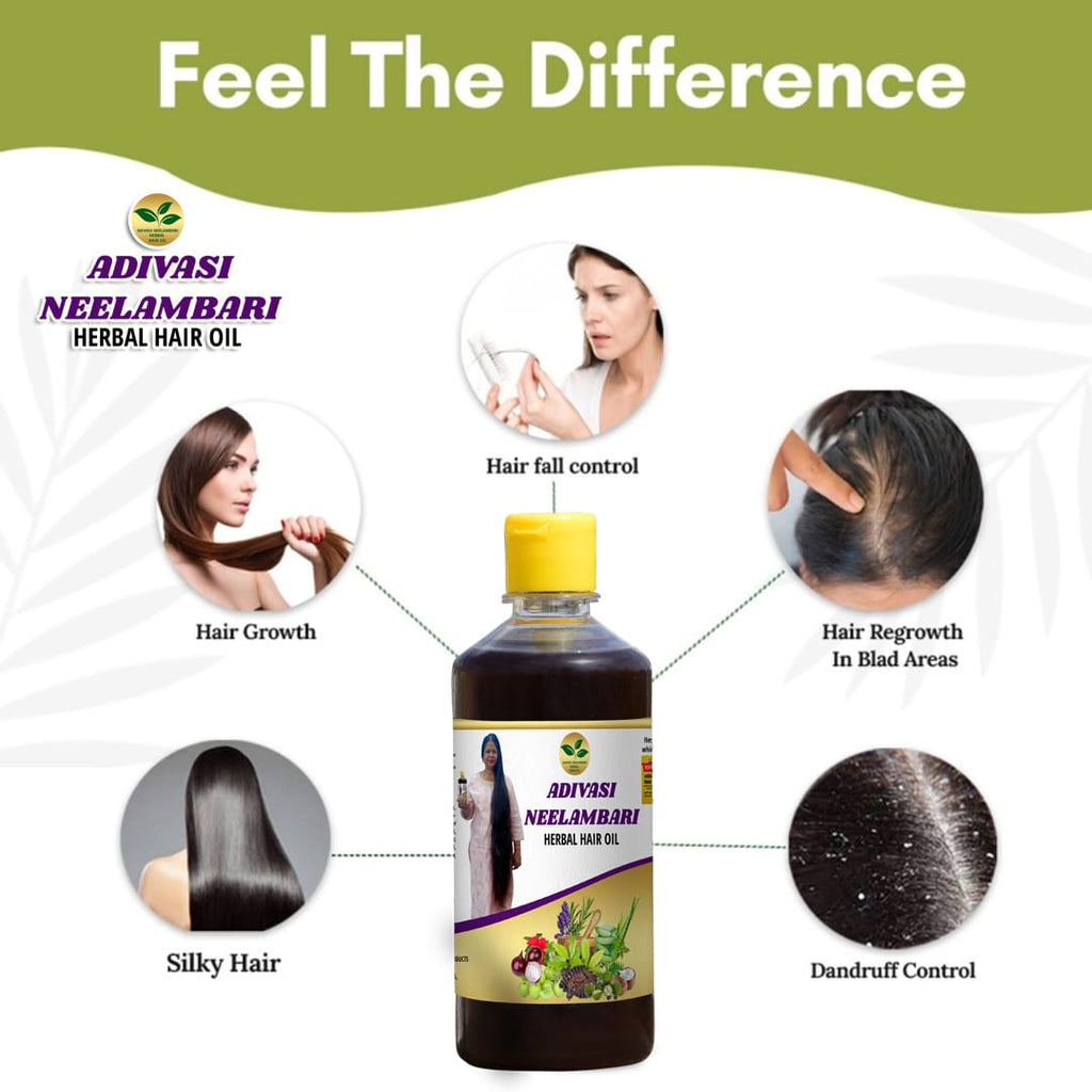 Adivasi Neelambari Herbal Hair Oil 🌿