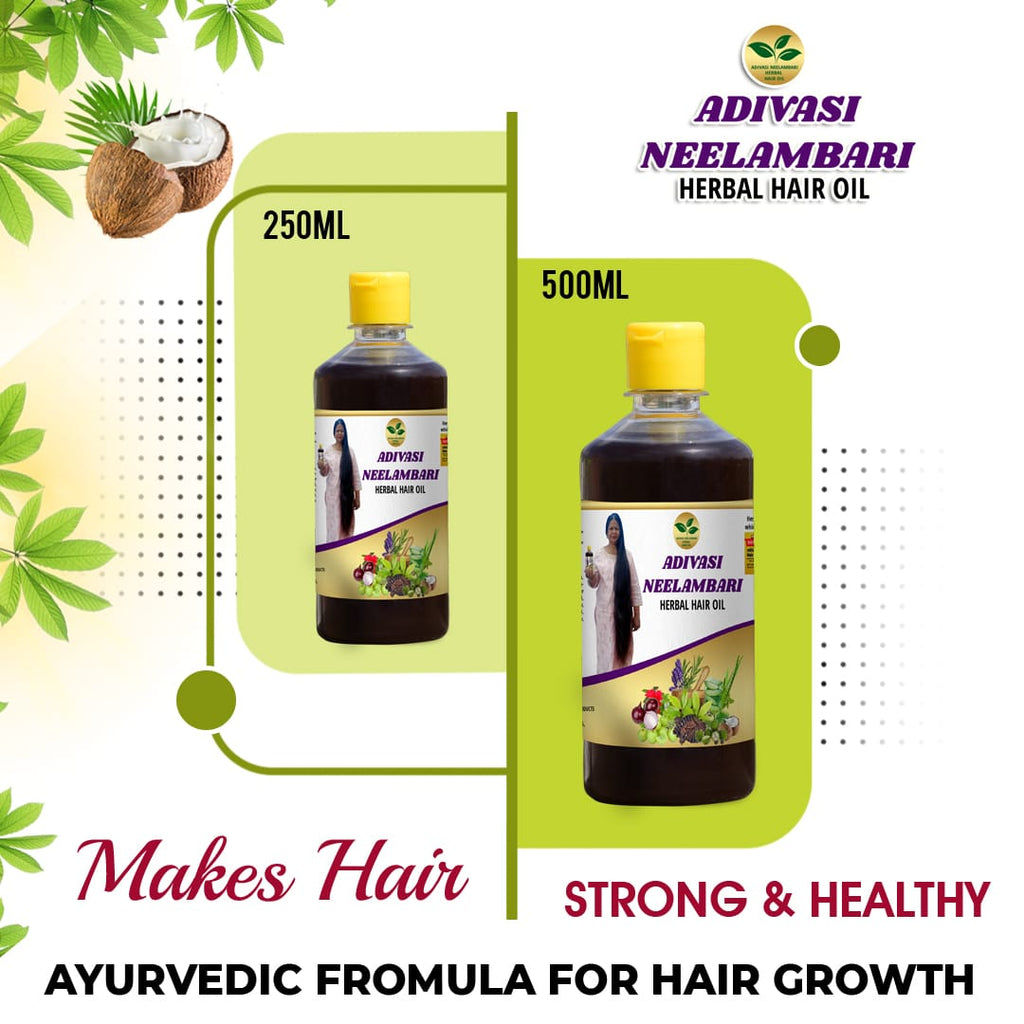 Adivasi Neelambari Herbal Hair Oil 🌿